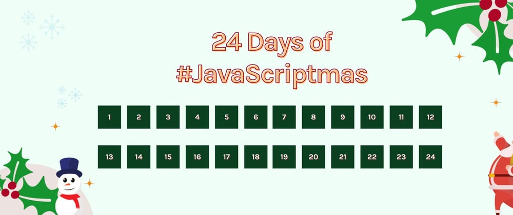 Cover image for Day 17 of JavaScriptmas - Different Symbol Naive