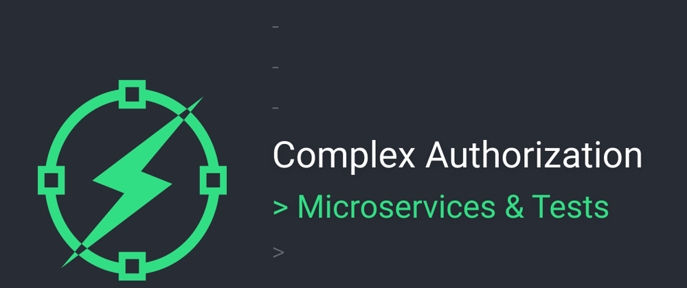 Cover image for Complex auth - micro-services & test isolation