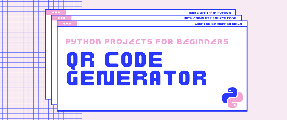 Cover image for How to build a QR Code Generator in Python