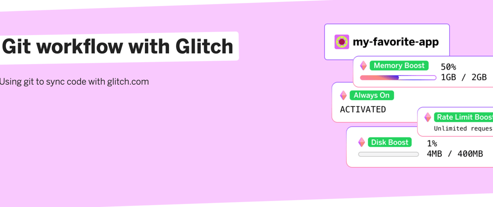 Cover image for Using git with Glitch