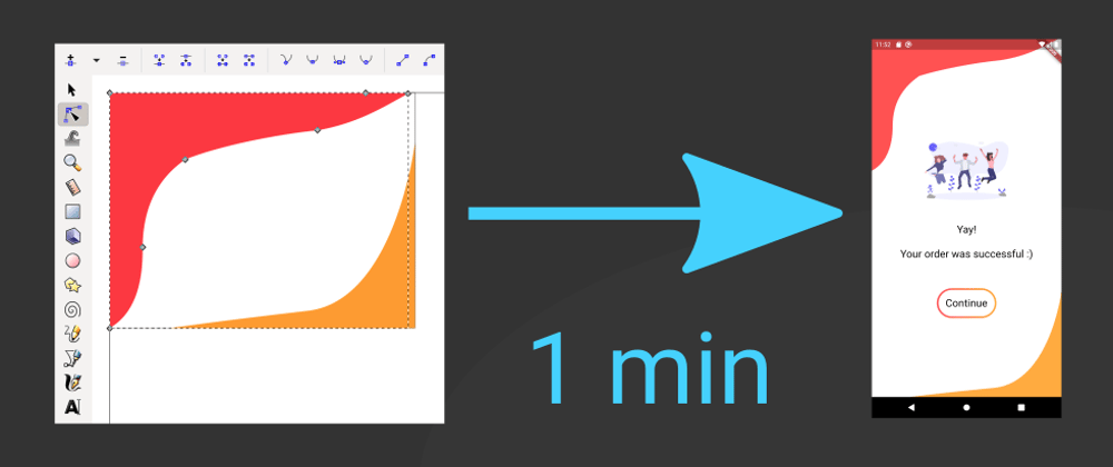 Cover image for Quickly create complex bezier paths in Flutter using SVGs