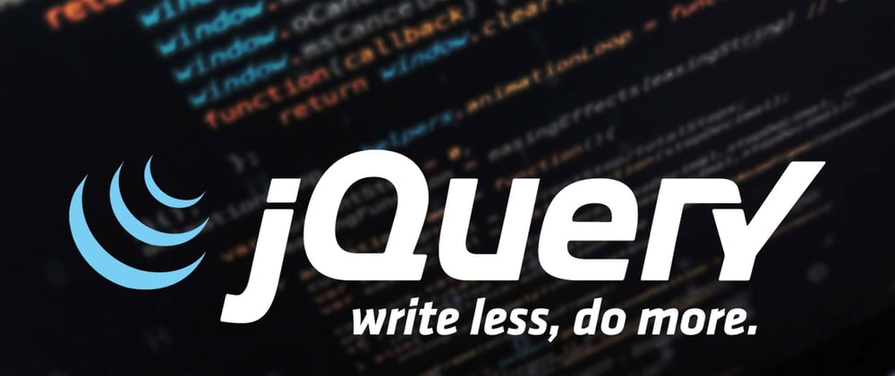 Cover image for Web Dev Week 5: jQuery