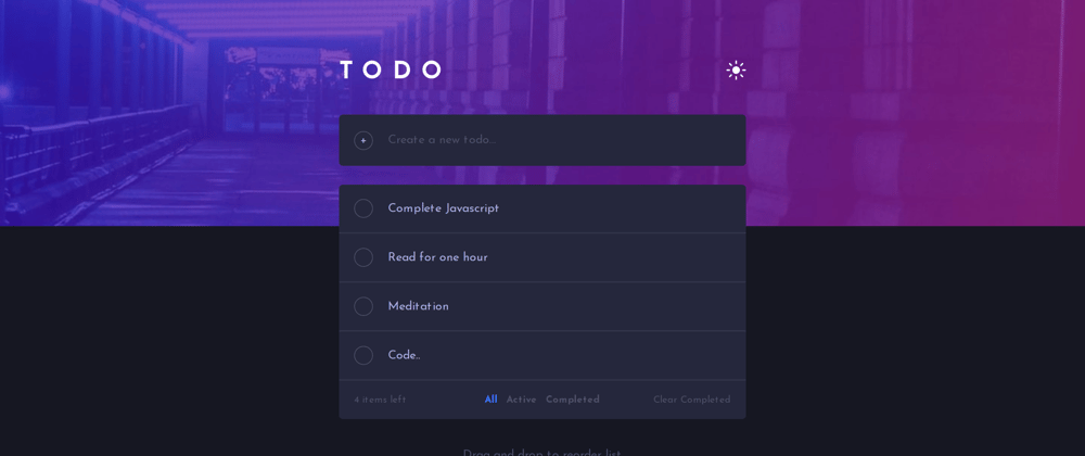 Cover image for TODO APP using HTML, CSS and JS - Local Storage [Interactivity - JavaScript]