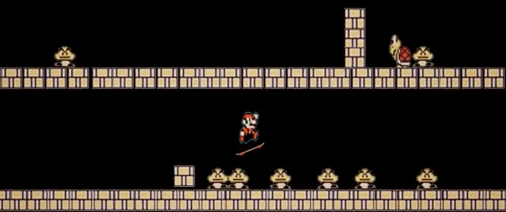 Cover image for How to get the Kickflip powerup in Super Mario Bros. (Bday Game 2)