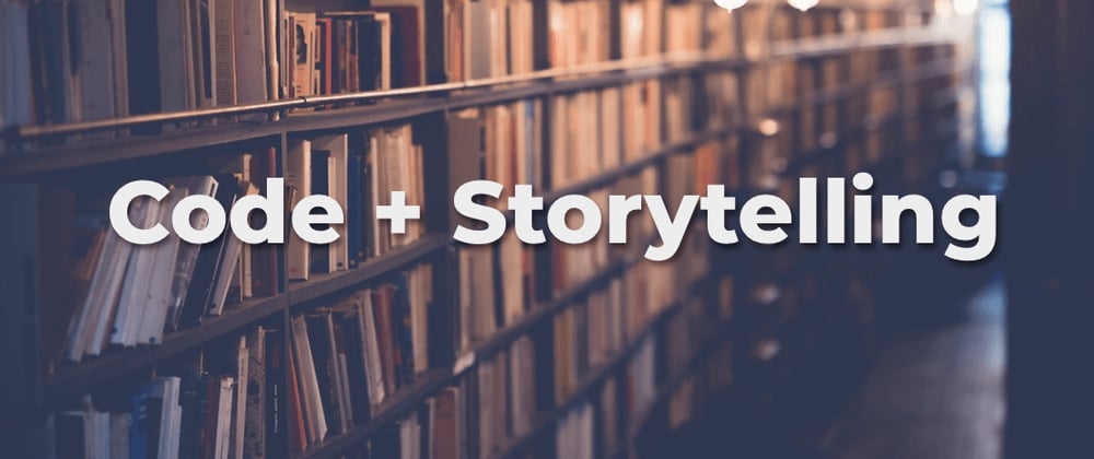 Cover image for Your code should tell a story: Tips for writing code for others to read