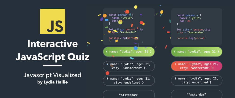 Cover image for ⭐️ Interactive JavaScript Quiz #1