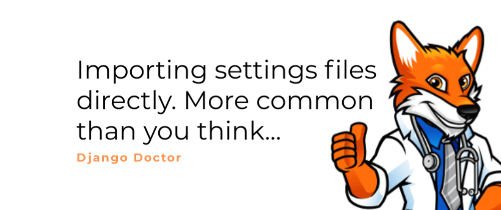 Cover image for Importing settings files directly is more common than you think.