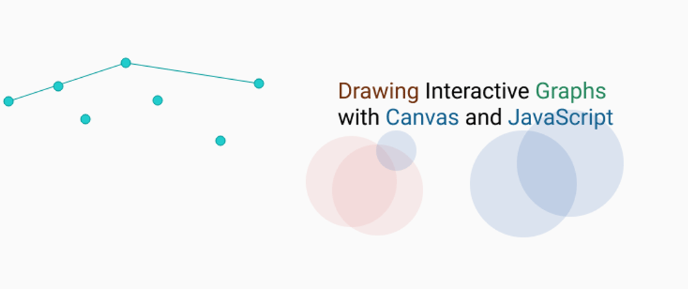 Cover image for Drawing interactive graphs with canvas and javascript
