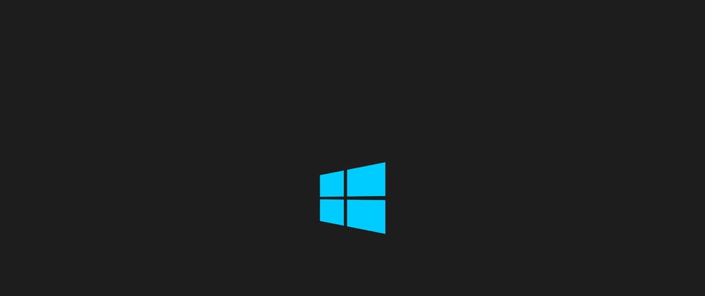 Cover image for Modern Windows 10 development setup