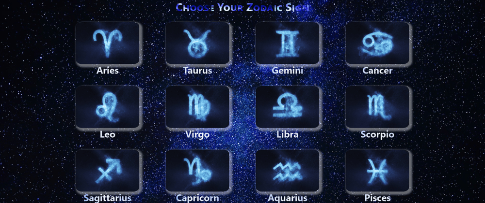 Cover image for Horoscope Web App
