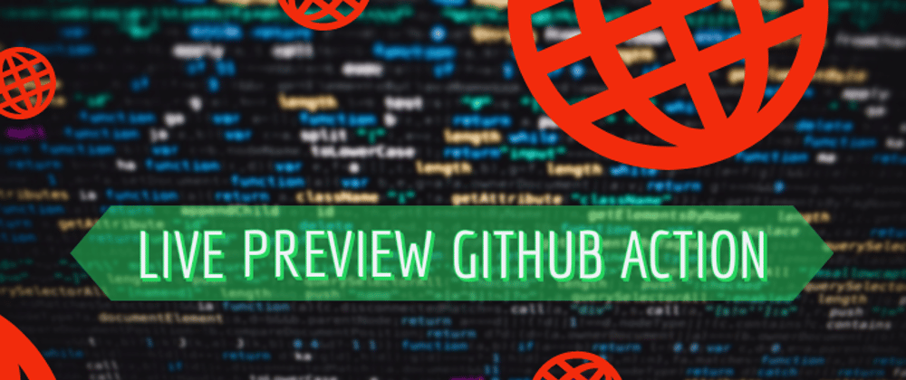 Cover image for Live Preview 😲 (From workflow without deploying): Github Action