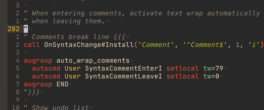 Cover image for Smart textwidth on Vim when writing comments