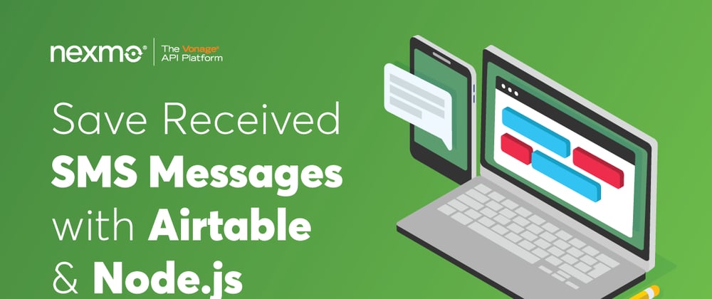 Cover image for Save Received SMS Messages With Airtable and Node.js