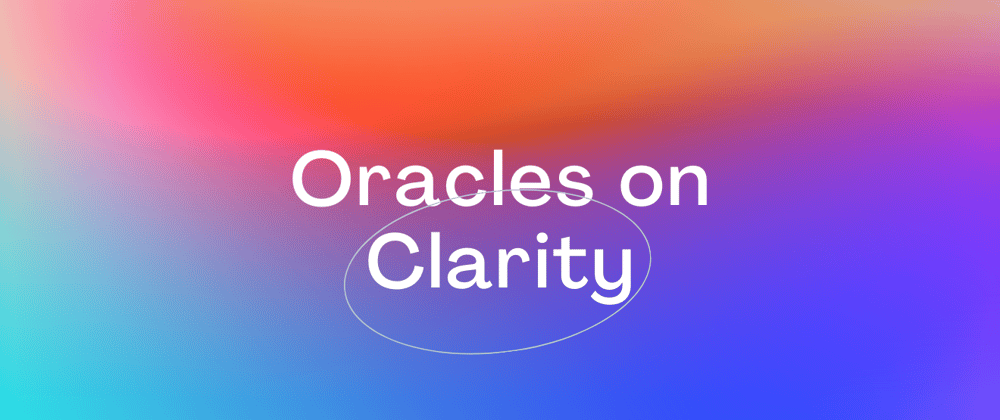 Cover image for Oracles on Clarity