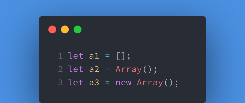 Cover image for JS Test #2: How to create an array in JavaScript