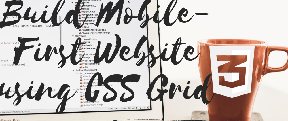 Cover image for YouTube Video | Mobile-First Website with CSS Grid -1
