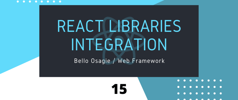 Cover image for React-Bootstrap Integration