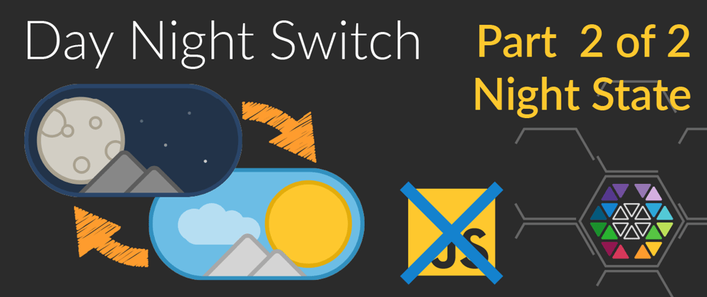Cover image for CSS Day Night Switch (CSS/HTML only) [PART 2]