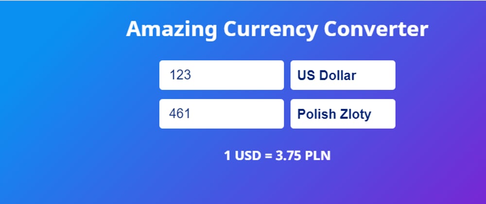 Cover image for Amazing Currency Converter