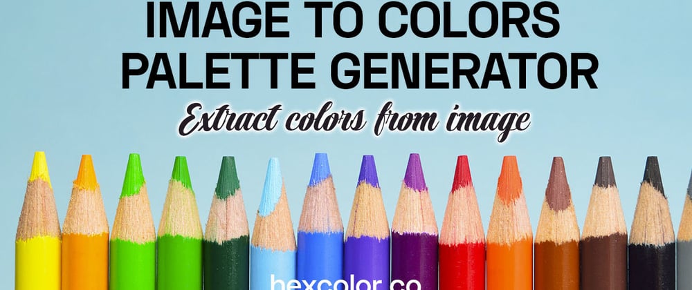 Cover image for Color palette from Images