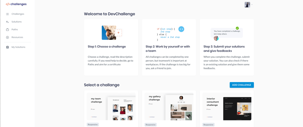 Cover image for How I created devchallenges.io in just 3 Months in my free time