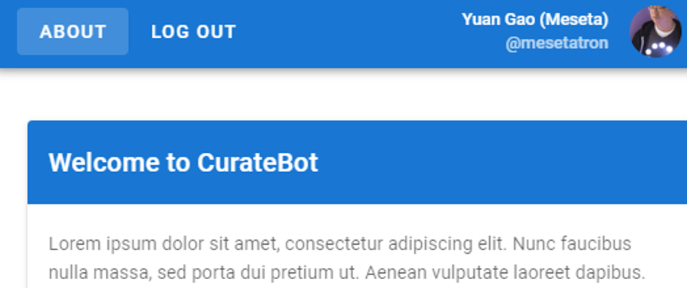 Cover image for CurateBot Devlog 5: Adding Firebase Auth Logout and Vuetify Snackbars