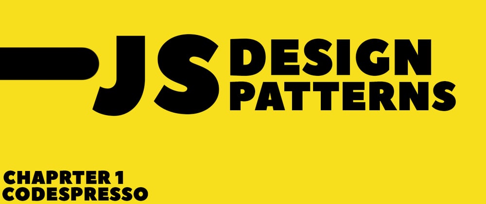 Cover image for JavaScript Design Patterns - Chapter 1