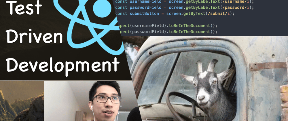 Cover image for React Test-Driven Development (TDD)