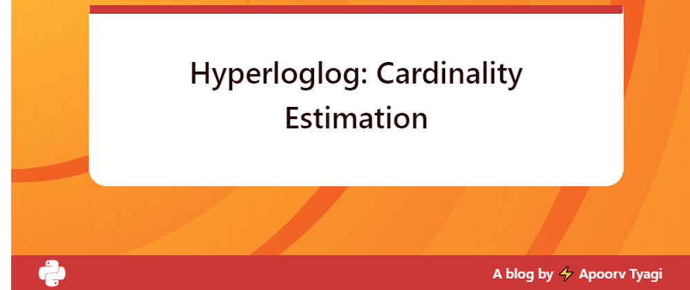 Cover image for Hyperloglog: Cardinality Estimation
