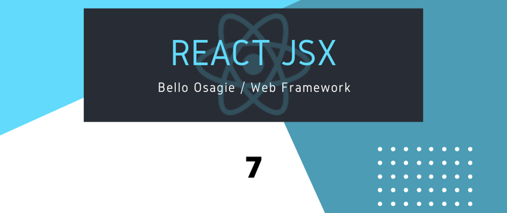 Cover image for React JSX
