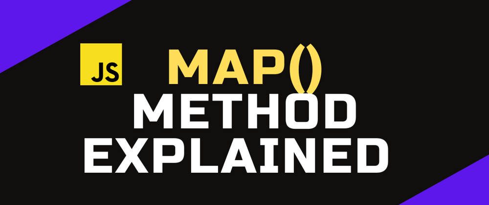 Cover image for map() method explained : JS