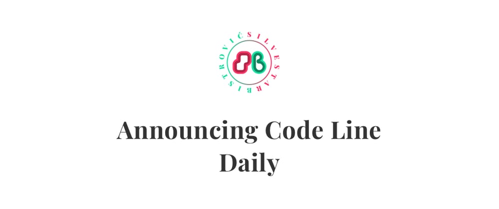 Cover image for Announcing Code Line Daily
