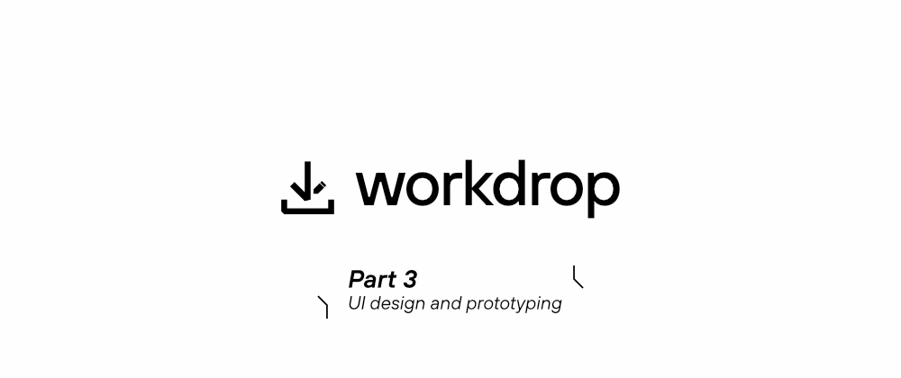 Cover image for Workdrop — UI Design and Prototyping
