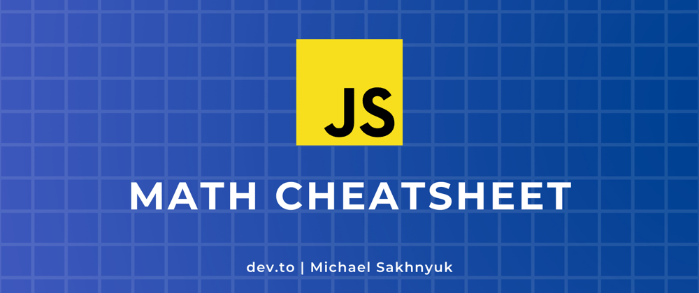 Cover image for JS Math cheatsheet