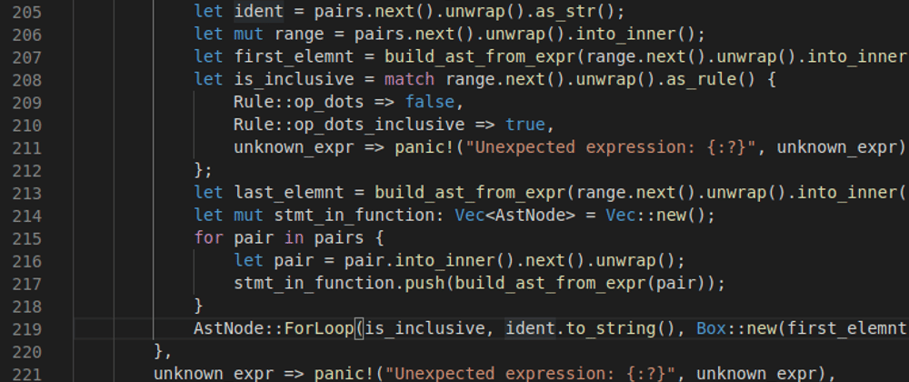 Cover image for I made a scripting language in Rust for fun