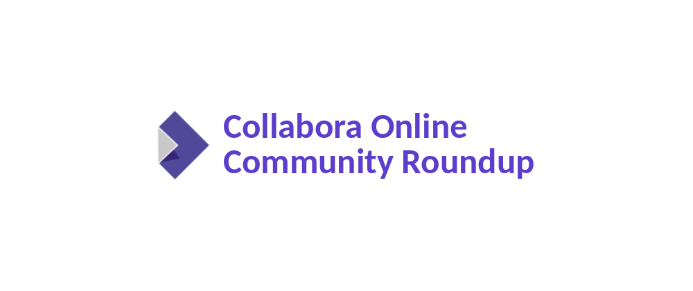 Cover image for Collabora Online Community Roundup #2