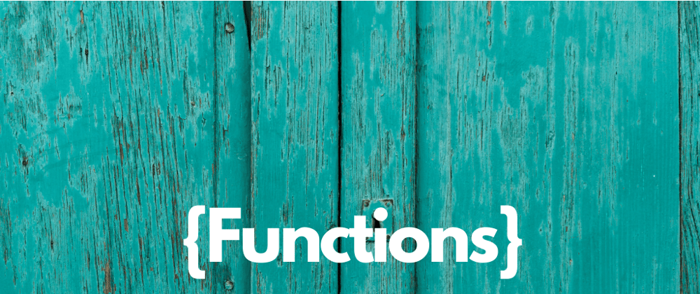 Cover image for Functions in JavaScript