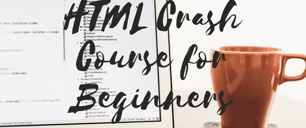 Cover image for YouTube Video | HTML Crash Course - 1
