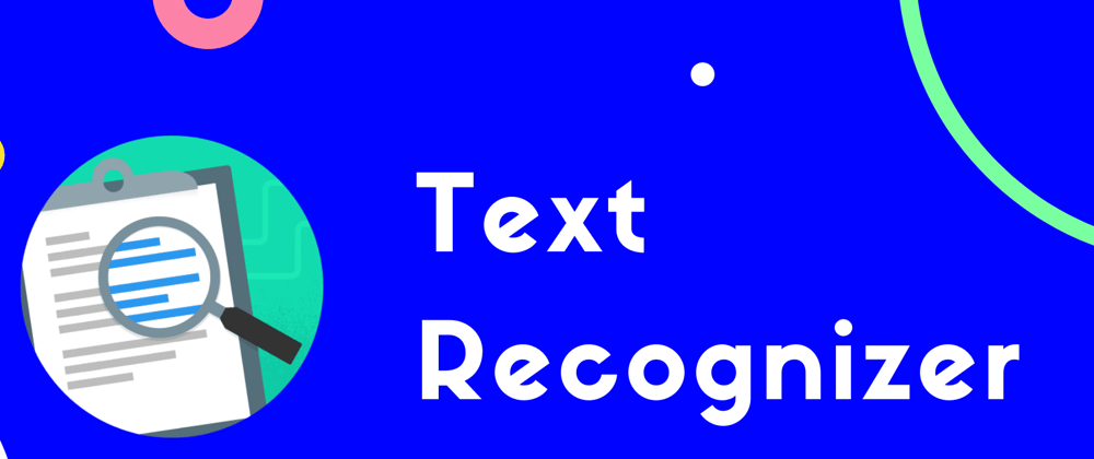 Cover image for Text Recognizer using Google's ML kit