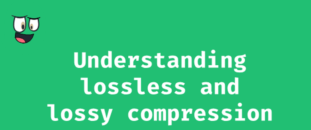 Cover image for What is lossy and lossless compression