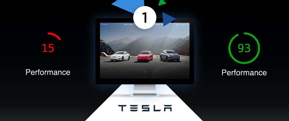 Cover image for Speeding Up Tesla.com - Part 1: Images and JS Minification