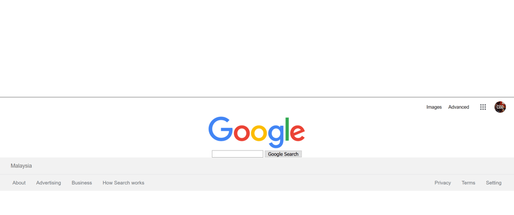 Cover image for Project0 - Recreate Front End of Google Search