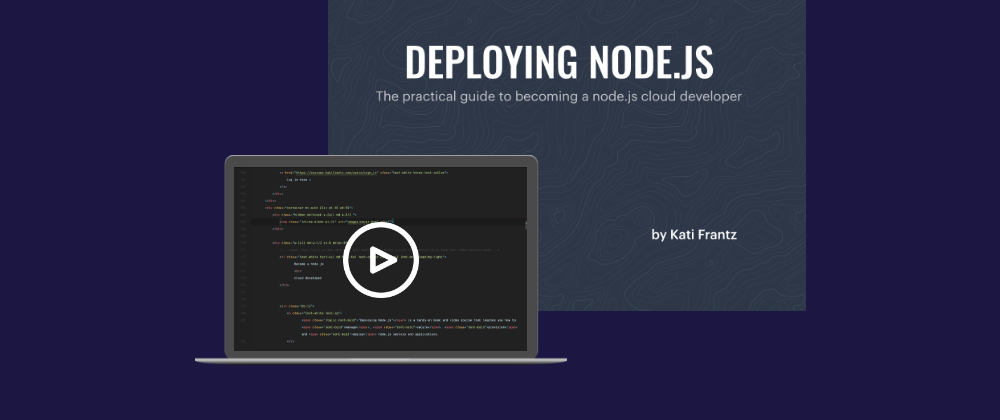 Cover image for Free book: Deploying Node.js 🚀