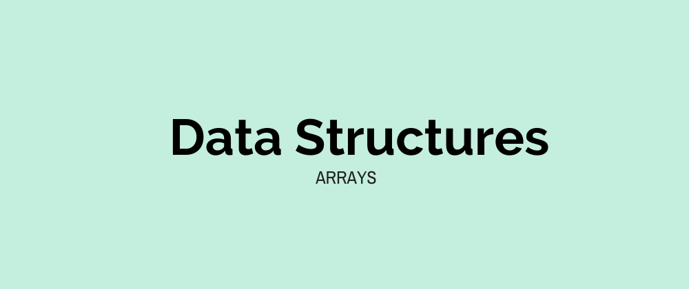 Cover image for Data Structures: Arrays