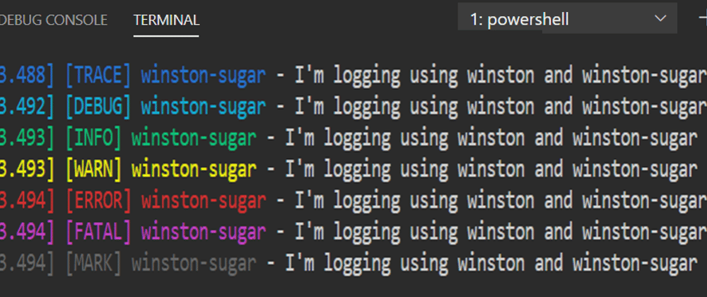 Cover image for winston-sugar makes your winston logger configurations more easy