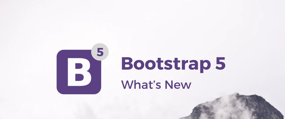 Cover image for Bootstrap 5 news