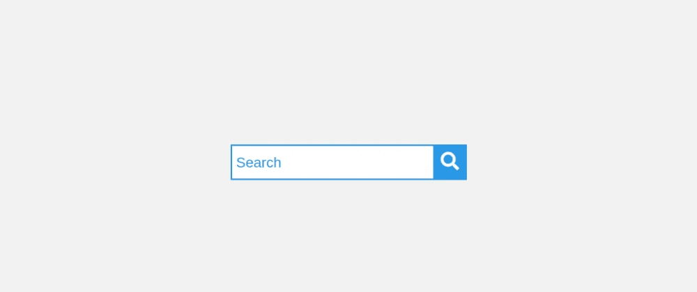 Cover image for Simple Search Bar In HTML/CSS