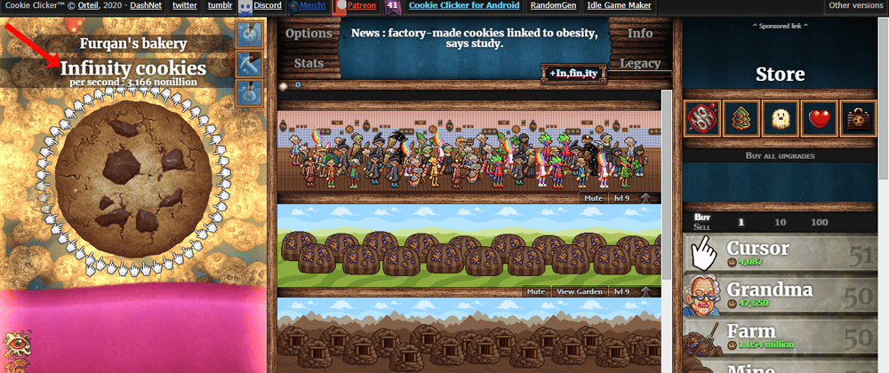 Cover image for How I Hacked Cookie Clicker Game with Inspect Element