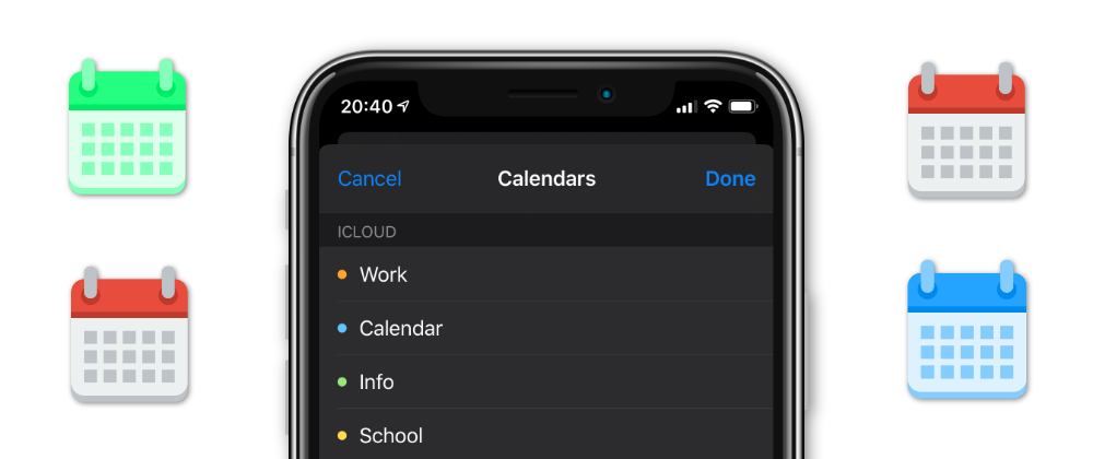 Cover image for How to use EKCalendarChooser in Swift to let user select calendar in iOS
