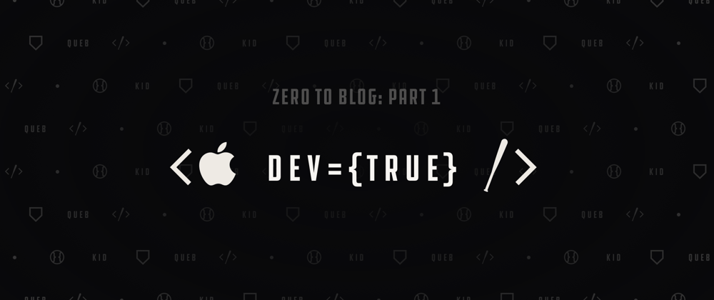 Cover image for Setting up a Mac for development